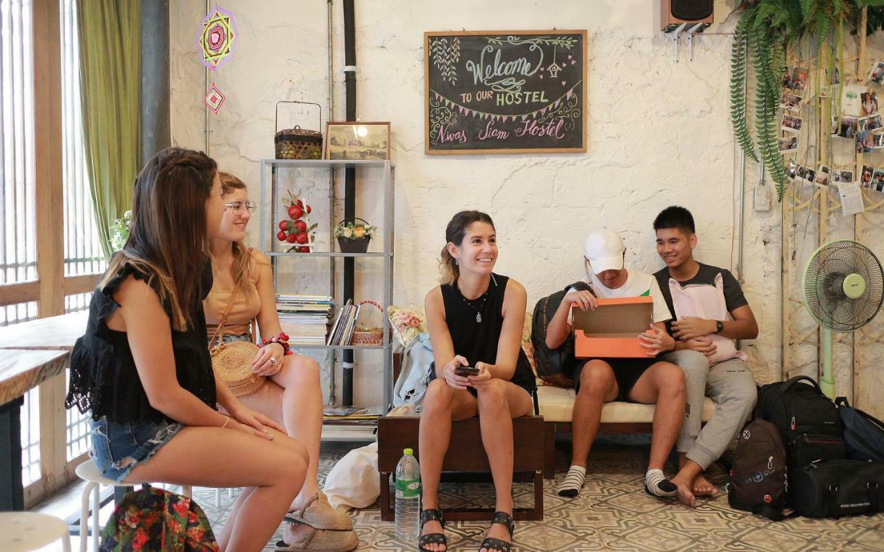Nivas Siam Hostel Bangkok Zewnętrze zdjęcie